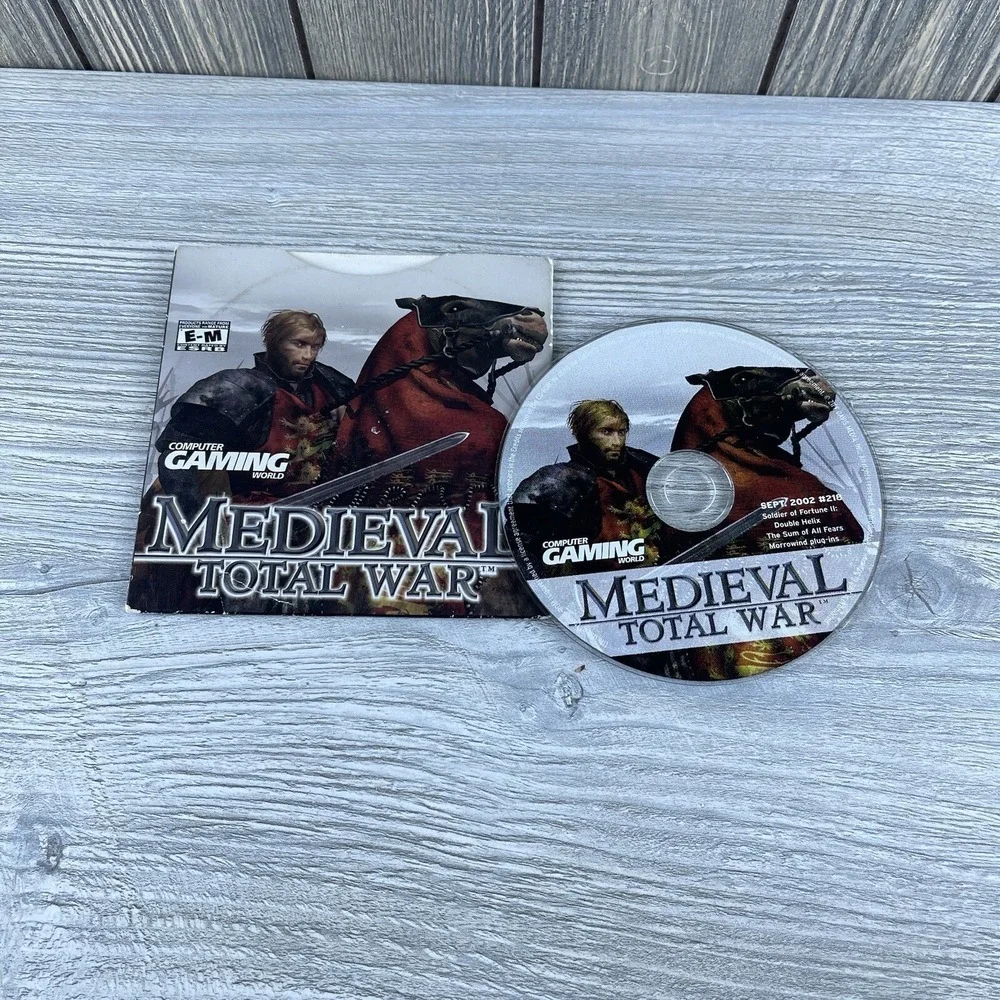 Medieval: Total War CD - PC 2002 PC Games